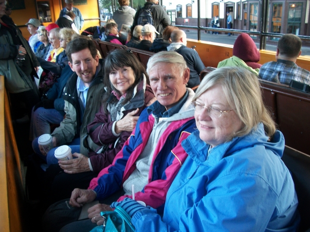 Lots of fun was riding the Durango-Silverton NGR together (the Millers and George and me)