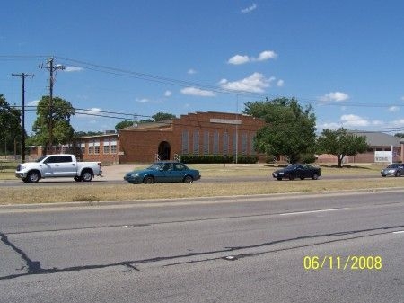 Old Hurst School or South Hurst Elementry on Hwy 183.  Today it is the Union Hall for Bell Helicopter.