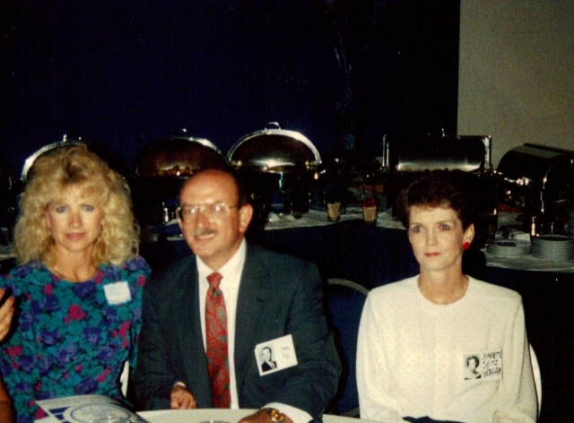 Tom King, Jeanette Seitz (right)